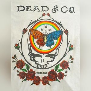 Grateful Dead & Co Tshirt by Next Level. Size Small , White Tshirt